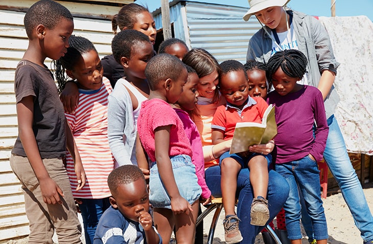 Teach English Abroad Agape Volunteers teach English in Africa