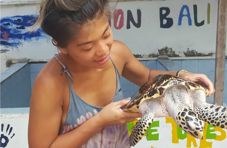 volunteer for sea turtles with GoEco