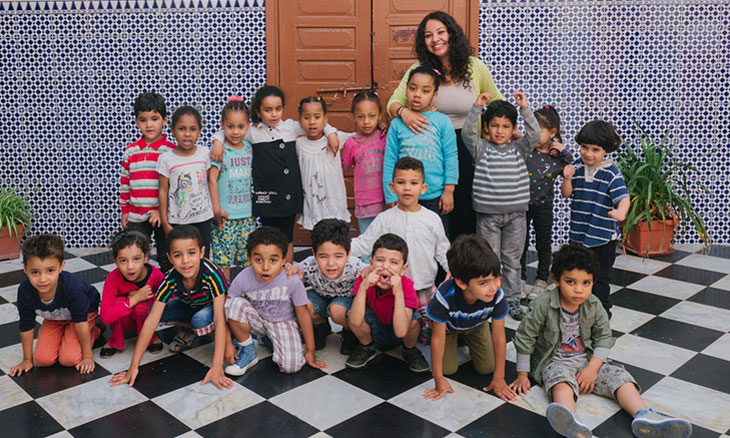 volunteer in Morocco