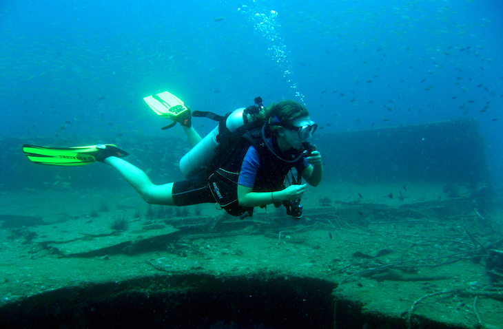 Scuba diving with Projects Abroad