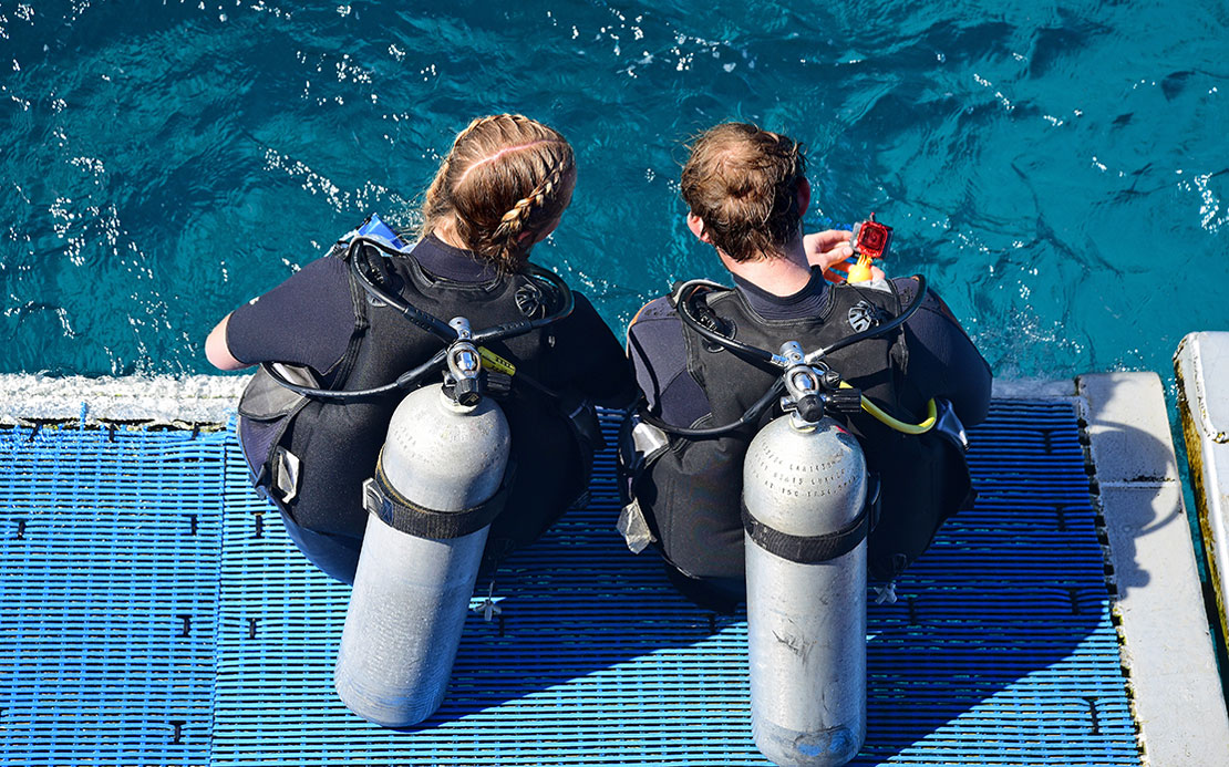 PADI Open Water Certifications & Internships