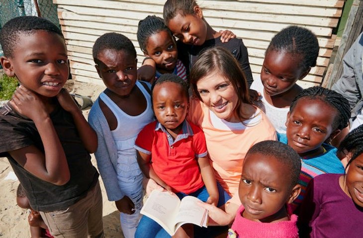 volunteer to teach children in Africa