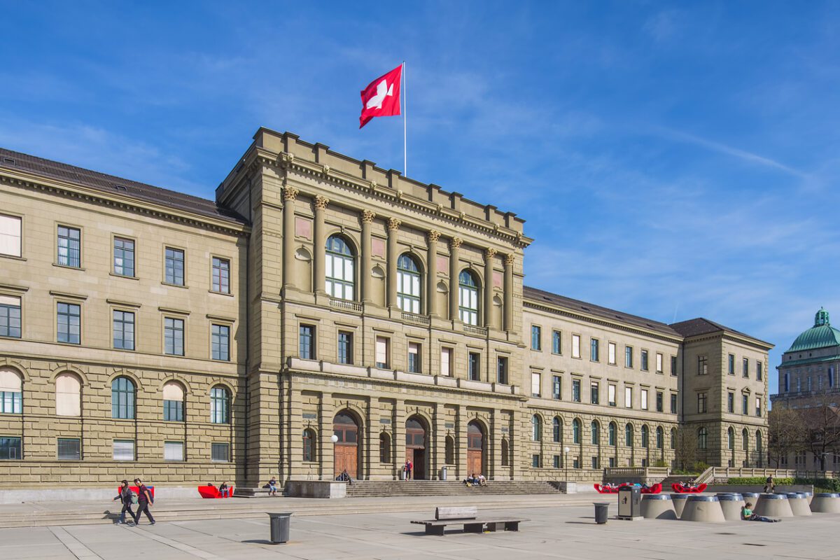 Building of the Swiss Federal Institute of Technology in Zurich VolunteerForever